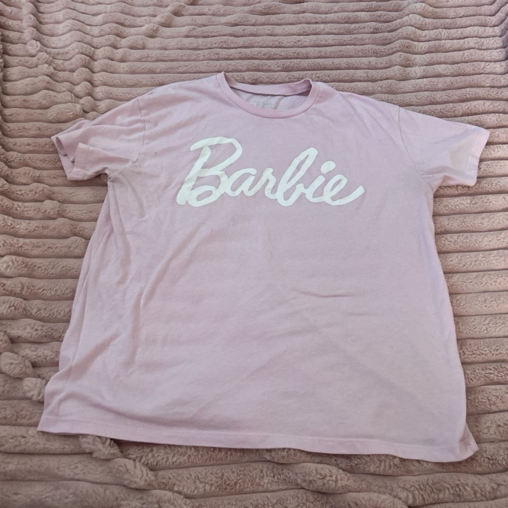 Barbie Light Pink Cotton Blend Top